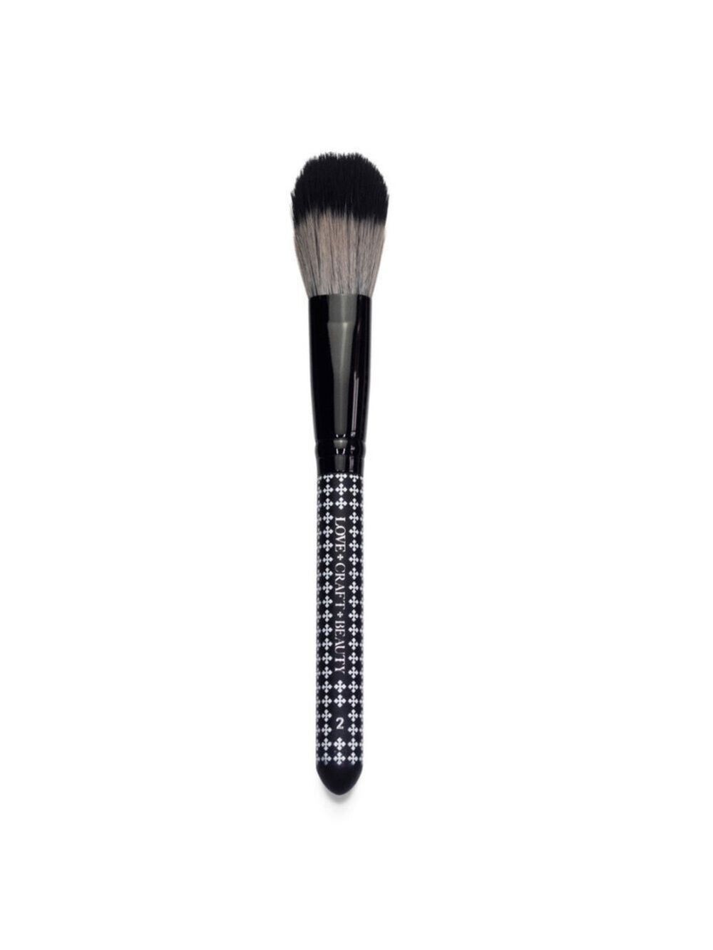 Love Craft Beauty Powder Brush #2 | NEW | Houndstooth Pattern